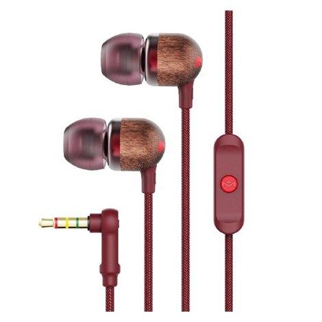 Marley | Earbuds | Smile Jamaica | Built-in microphone | 3.5 mm | Red - 2